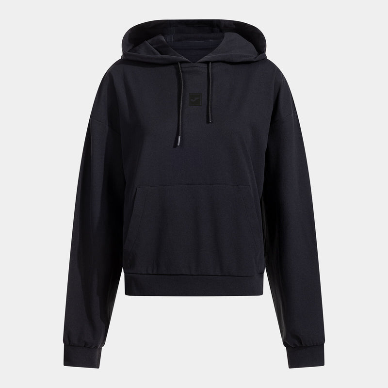 Černá mikina s kapucí Joma Resort Hoodie