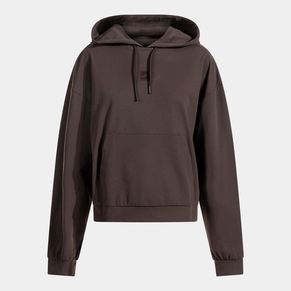 Hnědá mikina s kapucí Joma Resort Hoodie