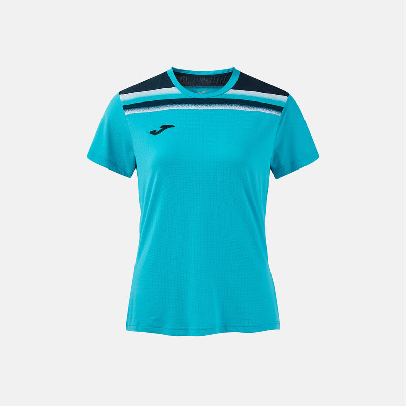 Tričko Joma Toledo II fluo-tyrkysová