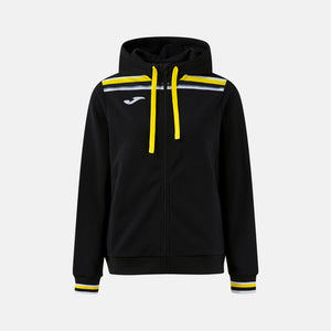 Dámská mikina Toledo II Zip-Up Hoodie – černá-žlutá