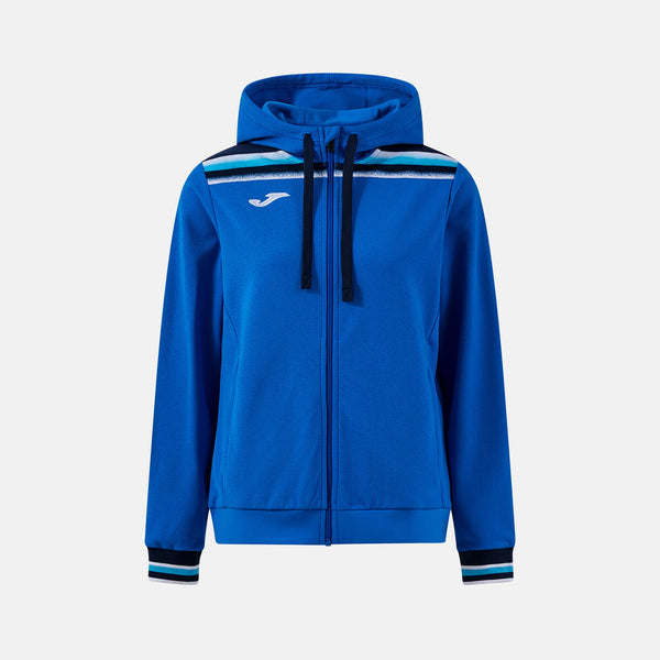 Mikina Joma Toledo II Zip-Up Hoodie královská modrá-tmavě modrá – fotka 1