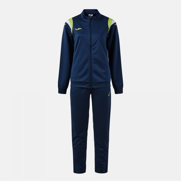 Souprava Joma Terra Tracksuit tmavě modrá-limetková