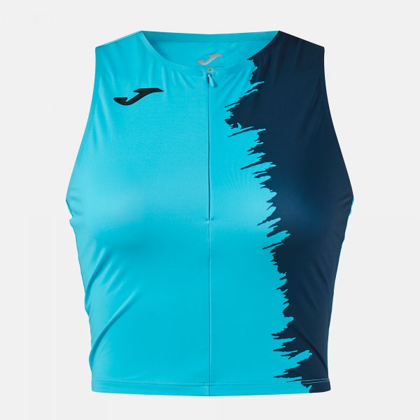 Tričko Joma City III Top fluo-tyrkysová – běžecké tričko