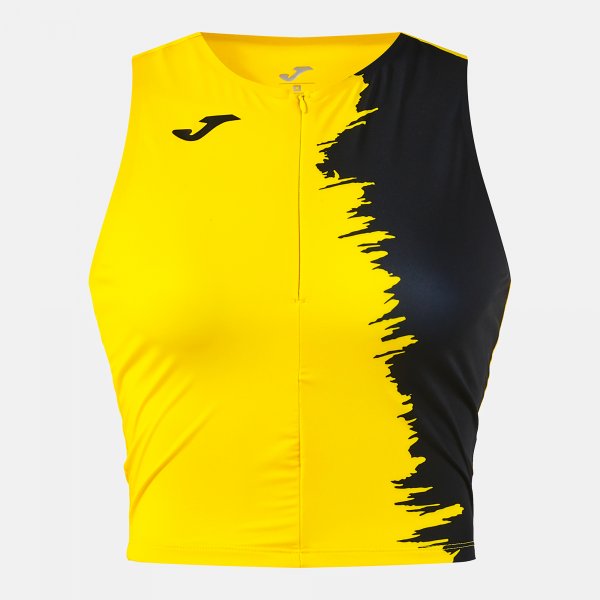 Tričko Joma City III Top žlutá-černá – sportovní dres