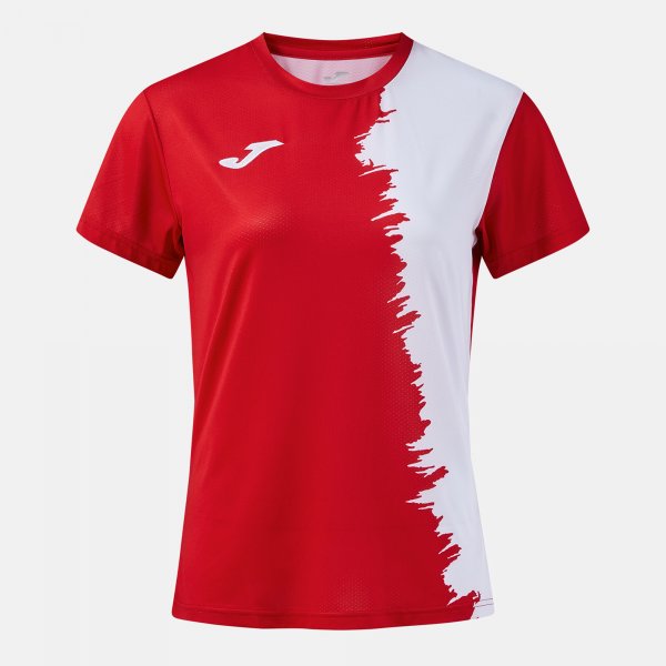 Tričko Joma City III červená-bílá, sportovní tričko