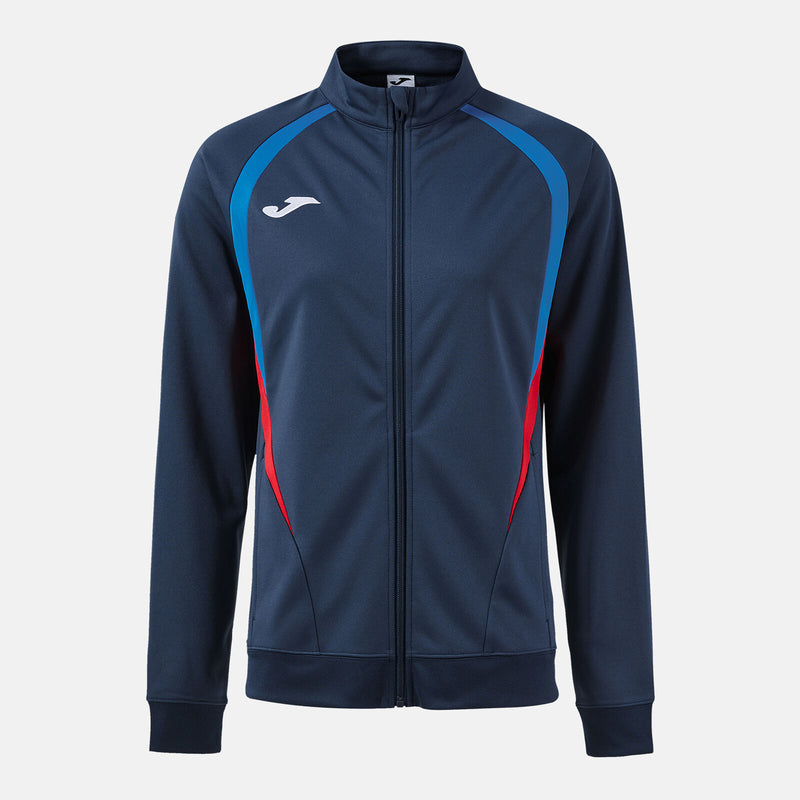 Mikina Joma Championship Full Zip tmavě modrá královská