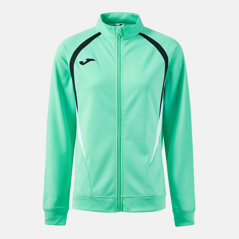Mikina Joma Championship Full Zip světlá zelená