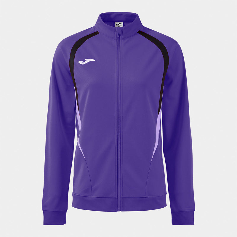 Mikina Joma Championship Full Zip fialová