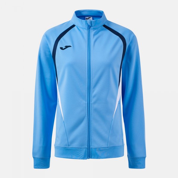 Mikina Joma Championship Full Zip světlá modrá