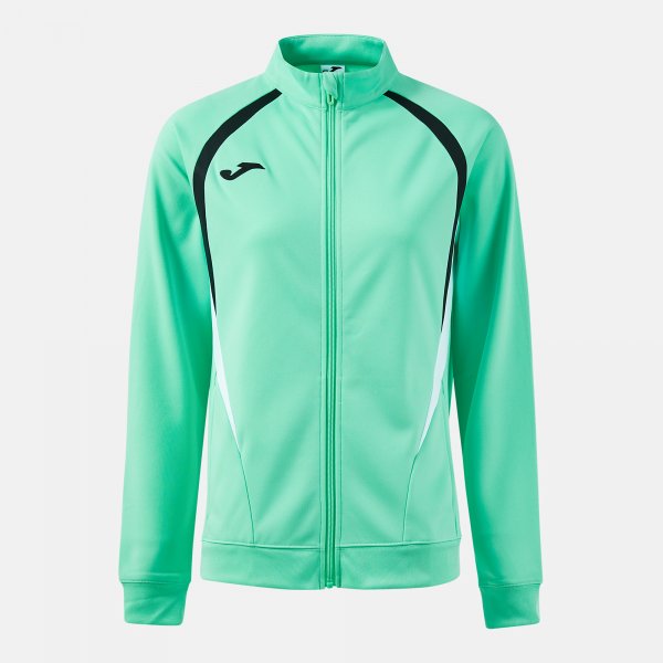 Mikina Joma Championship Full Zip světlá zelená