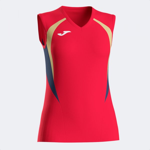 Tričko Joma Championship červená-tmavě modrá – dres a tričko