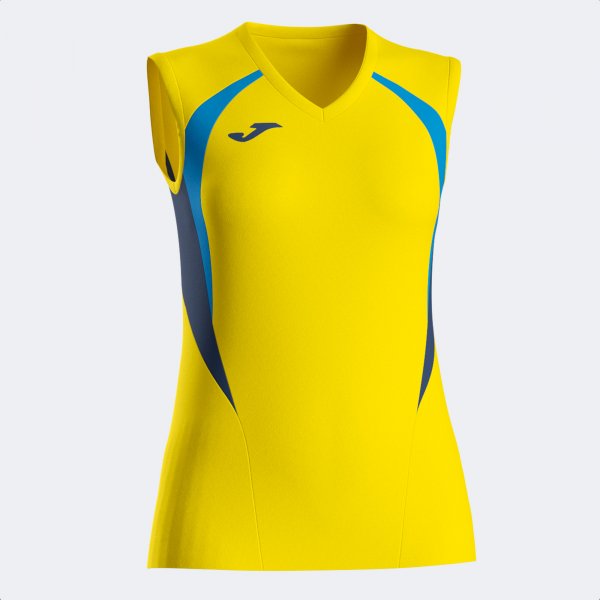 Tričko Joma Championship žlutá-královská modrá – dres a tričko