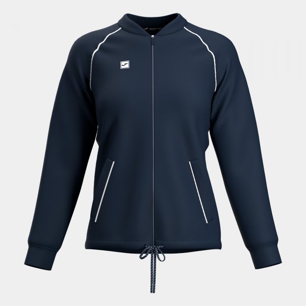 Dámská mikina Elite Club Full Zip – tmavě modrá