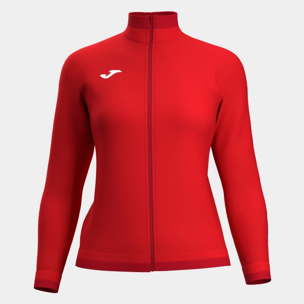 Dámská mikina Torneo Full Zip – červená