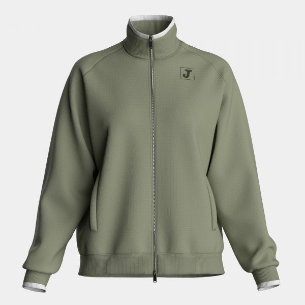 Dámská mikina Urban Aesthetics Full Zip – zelená