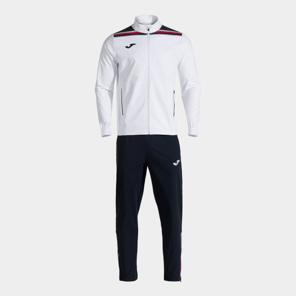 Souprava Joma Toledo Tracksuit bílá-tmavě modrá