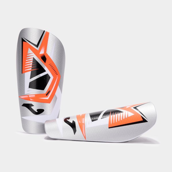 Stříbrné chrániče holení Joma J-Pro Shin Guards