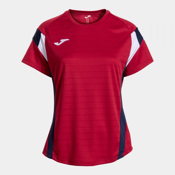 Tričko Joma Montreal červená-tmavě modrá