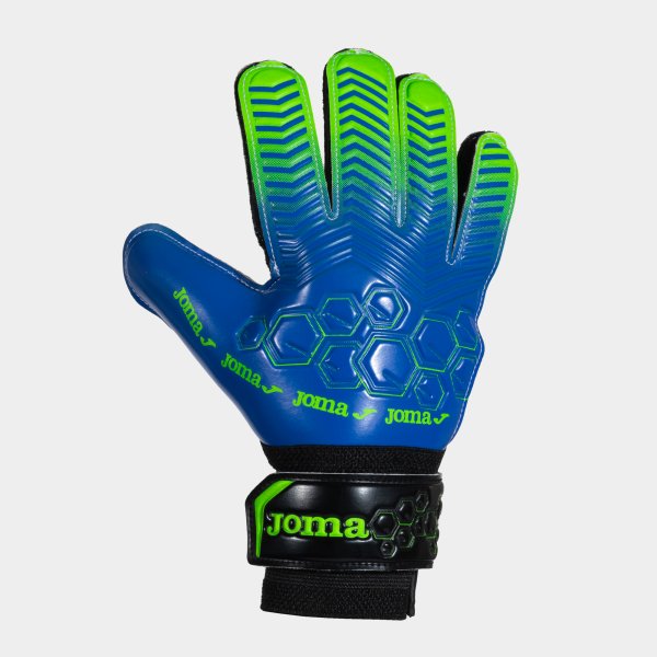 Brankářské rukavice Joma Calcio Goalkeeper královská modrá-zelená