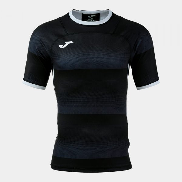 Tričko Joma Stone Rugby Pro černá-bílá