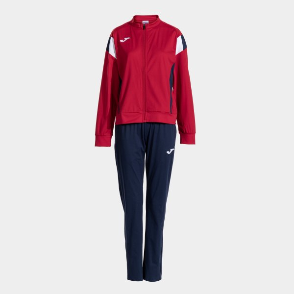 Souprava Joma Montreal Tracksuit červená-tmavě modrá