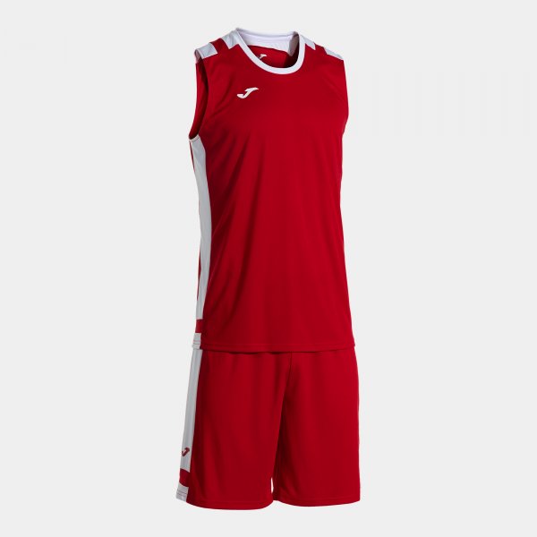 Červeno-bílá sportovní souprava Joma Phoenix III