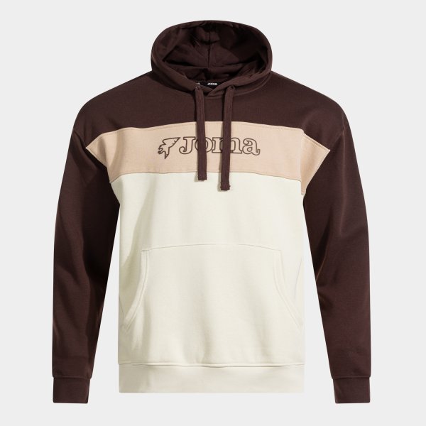 Mikina Joma Mimetic Hoodie hnědá