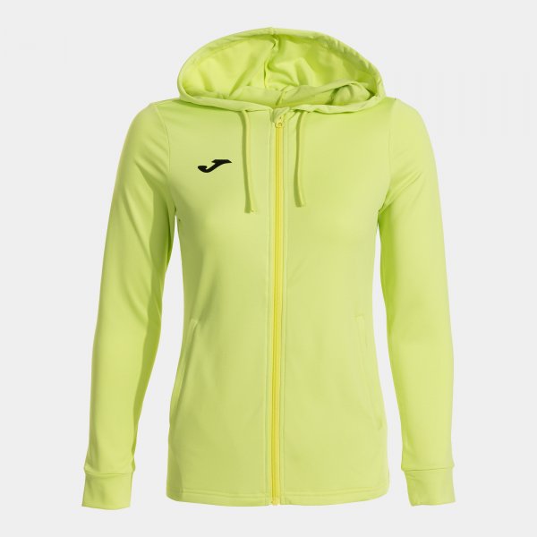 Mikina Joma Sculpture II Zip-Up Hoodie limetková