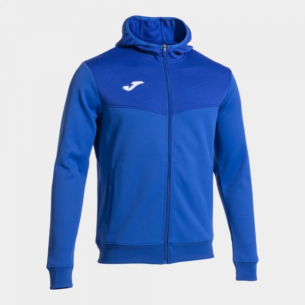 Mikina Campus Street Zip-Up Hoodie královská modrá – mikina Joma