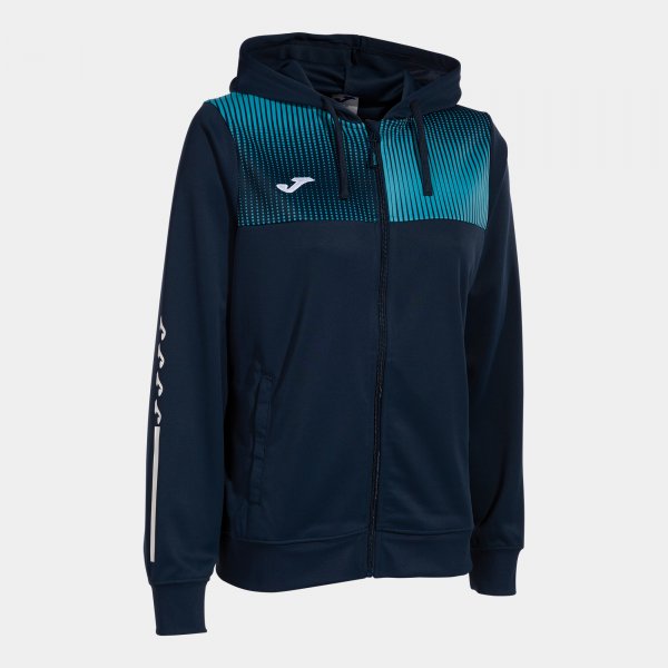 Mikina Joma Supernova IV Zip-Up Hoodie tmavě modrá