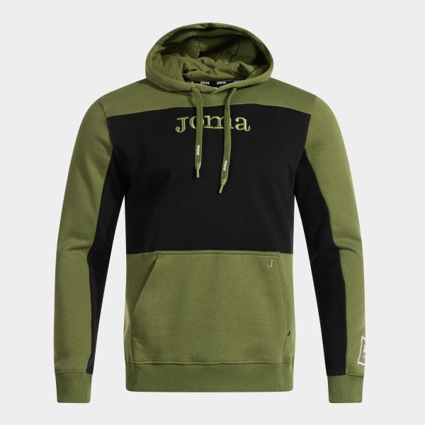 Zelená mikina Joma Urban Street Hoodie s kapucí
