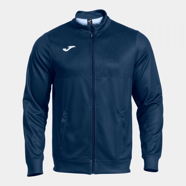Mikina Joma Court Full Zip tmavě modrá