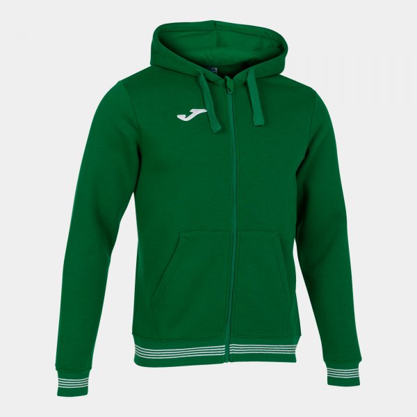 Mikina s kapucí Joma Campus III Hooded zelená