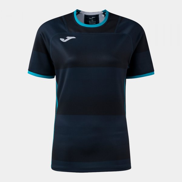 Tričko Joma Stone Rugby Pro Turquoi tmavá-tmavě modrá