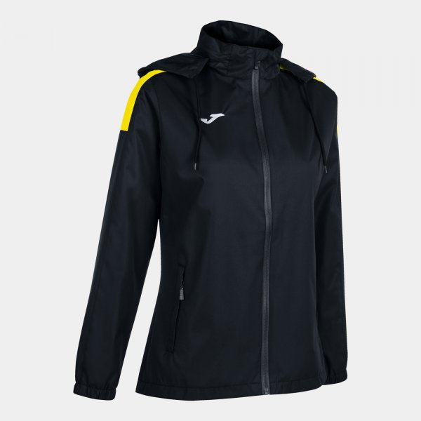 Pláštěnka Joma Rainjacket Trivor černá-žlutá – sportovní pláštěnka