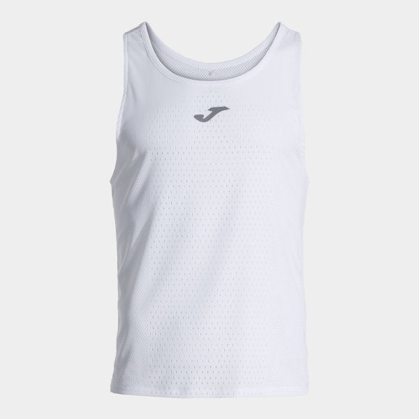 Bílý funkční nátělník Joma Marathon II Tank Top
