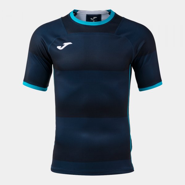 Tričko Joma Stone Rugby Pro Turquoi tmavě modrá