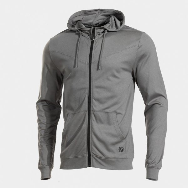 Mikina Joma Indoor Gym Zip-Up Hoodie šedá