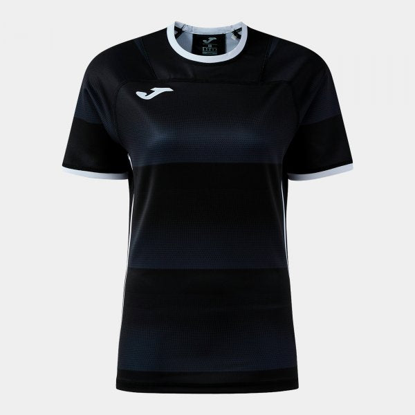 Tričko Joma Stone Rugby Pro černá-bílá