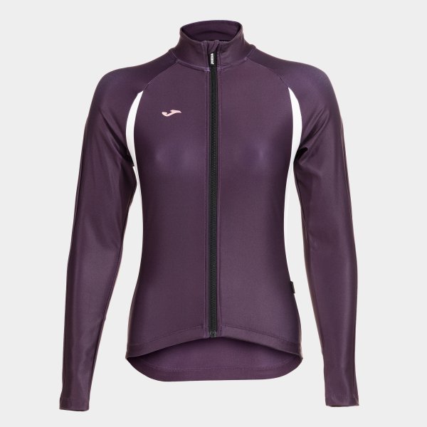 Mikina Joma Crono Full Zip vínová