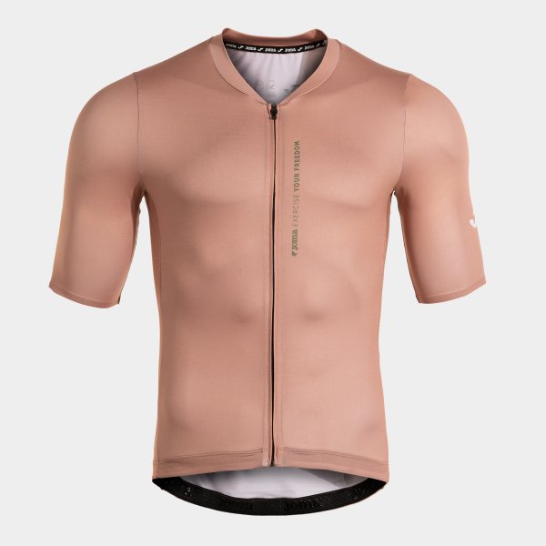 Cyklistický dres Joma Crono Cycling Jersey v odstínu Camel