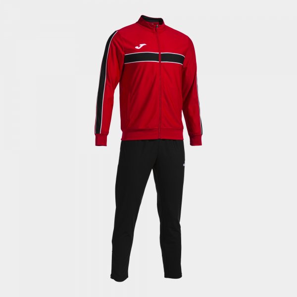 Souprava Joma Victory Tracksuit červená-černá