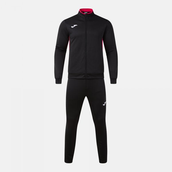 Černo-fuchsiová souprava Joma Winner IV Tracksuit