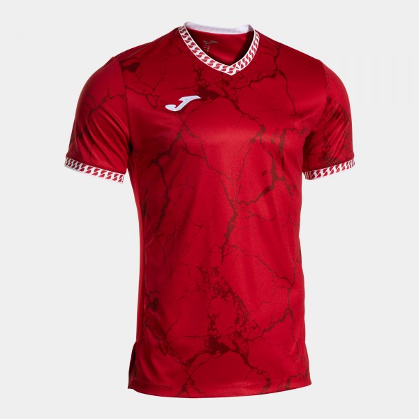 Červeno-bílé tričko Joma VII