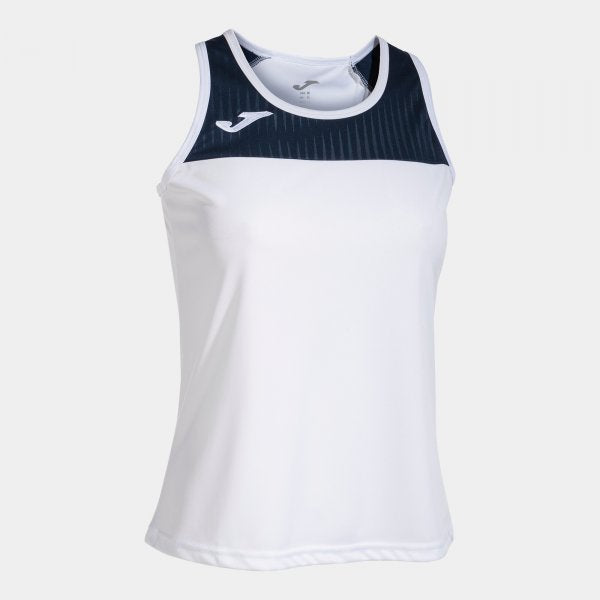 Tričko Joma Montreal Tank Top bílá-tmavě modrá