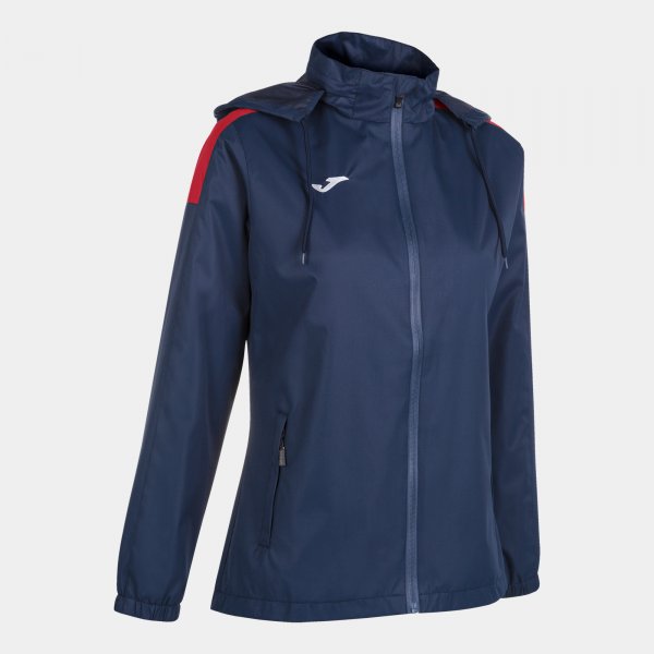 Pláštěnka Joma Rainjacket Trivor tmavě modrá-červená