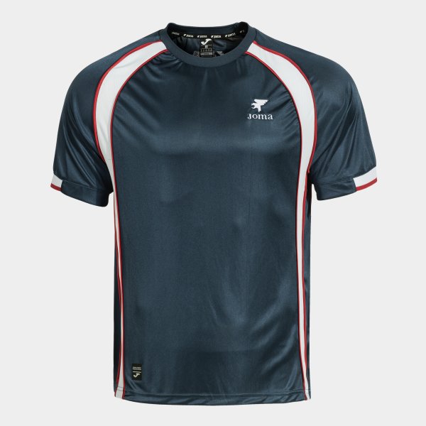 Tričko Joma Futbol Retro Mundial tmavě modrá-bílá