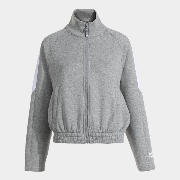 Mikina Joma Core Full Zip Melange šedá
