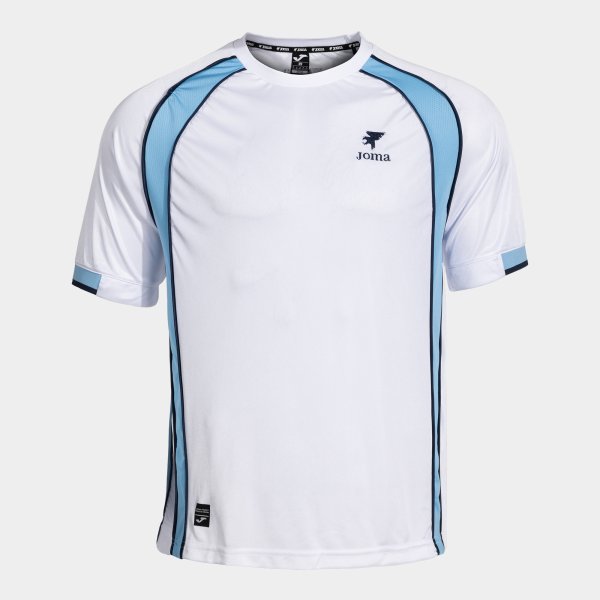 Tričko Joma Futbol Retro Mundial bílá-světle modrá