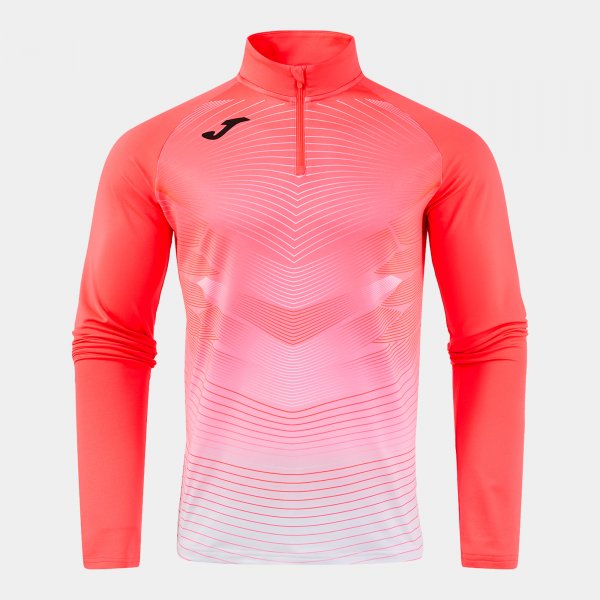 Mikina Joma Elite XII korálová-fluo